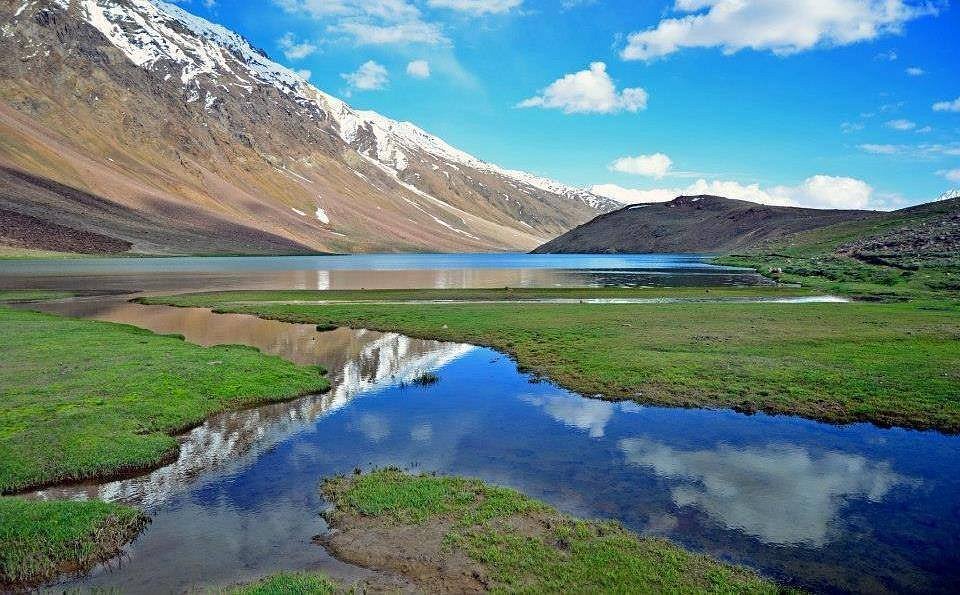 Chandertal Crescent Moon Lake