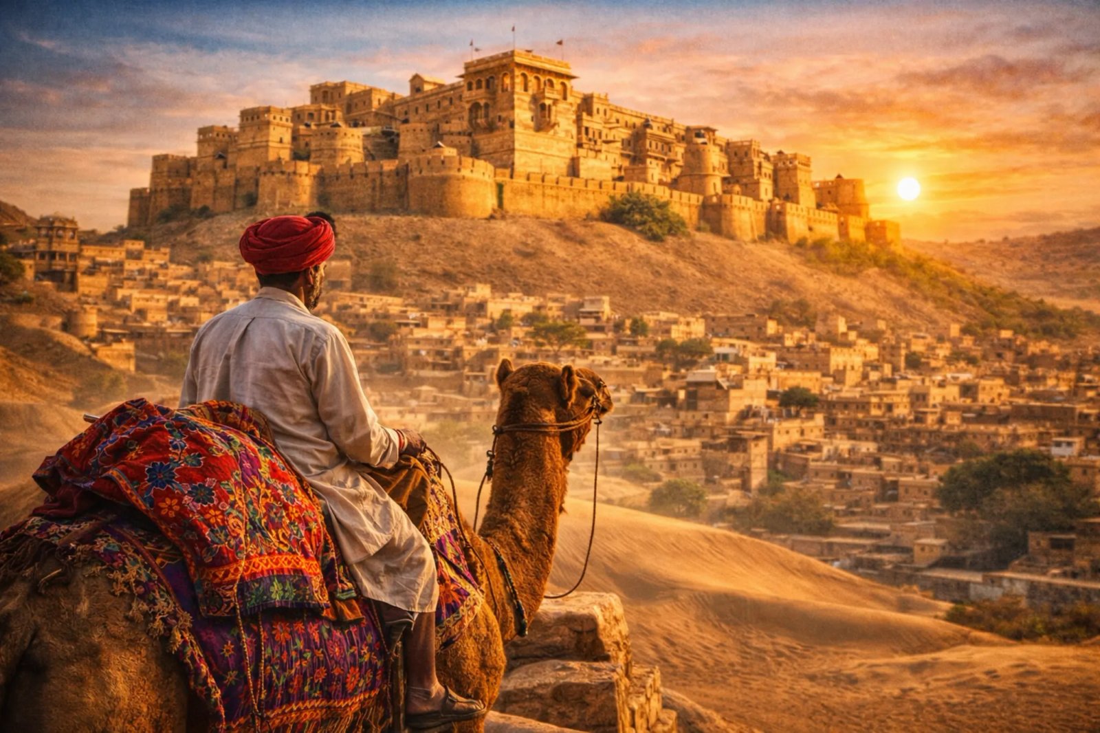 Jaisalmer desert landscape