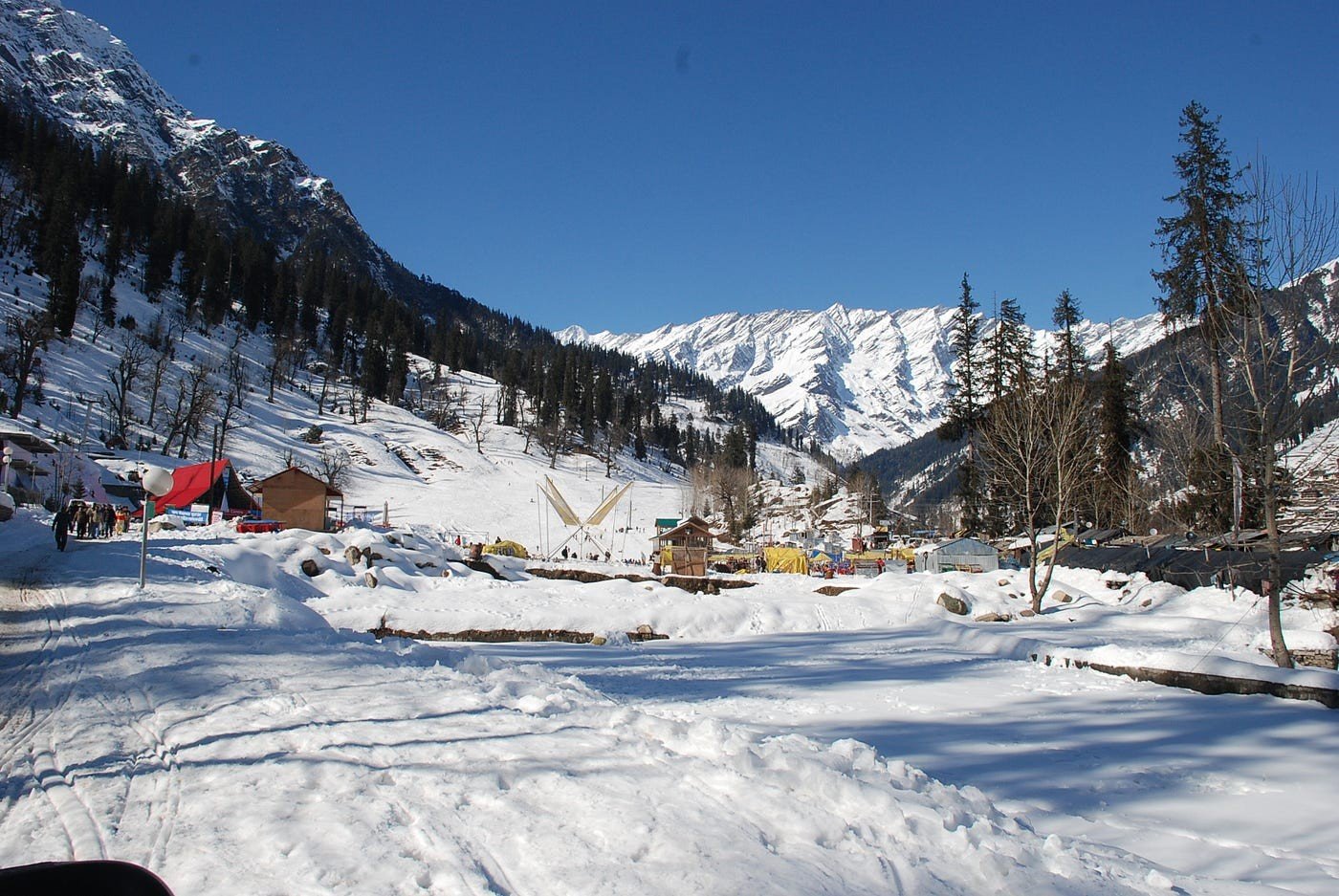 Shimla Kasol Manali and Sissu Himachal route